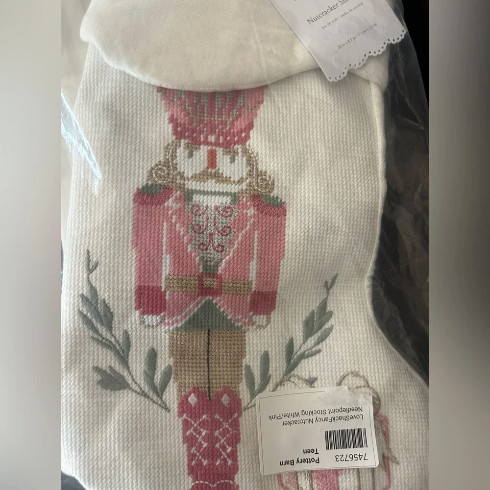 RARE Pottery Barn Teen LoveShackFancy Stockings Nutcracker NWT